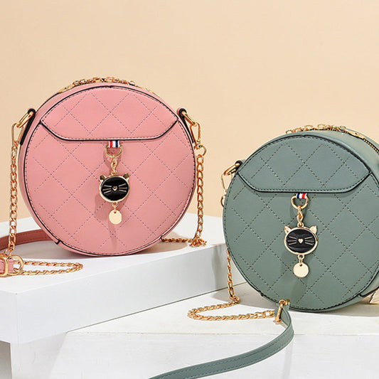 Ladies Stylish Round Chain Bag™