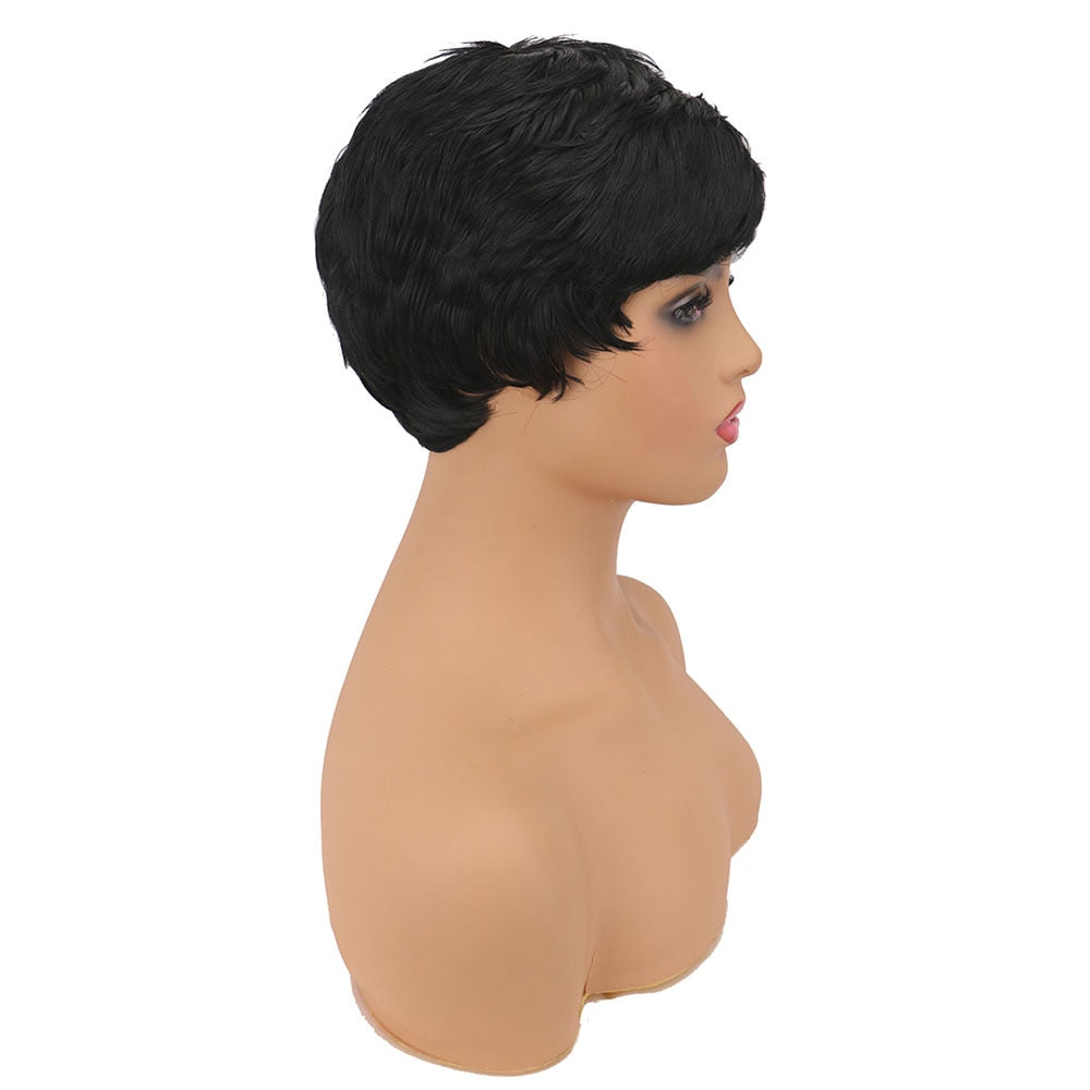 Short Natural Pixie Cut Wig™