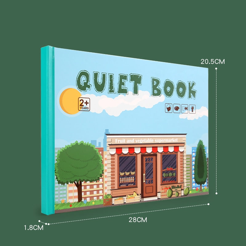 Montessori Quiet Book For Toddlers™