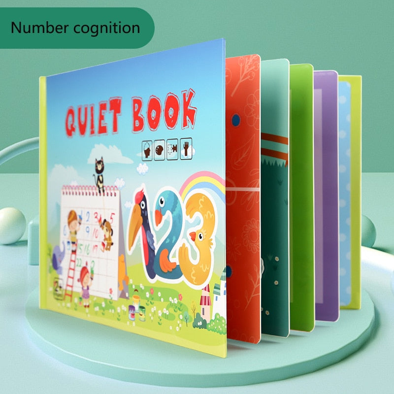 Montessori Quiet Book For Toddlers™