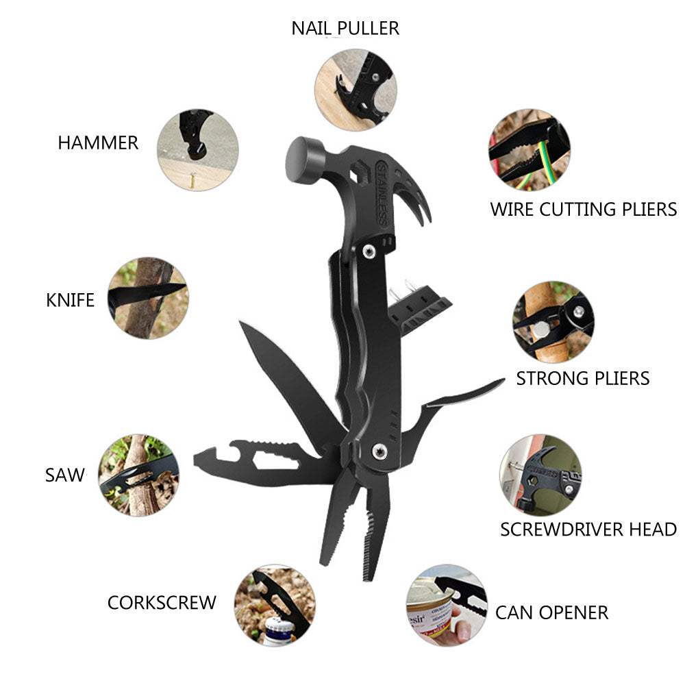 Portable 14 In 1 Multitool Claw Hammer™