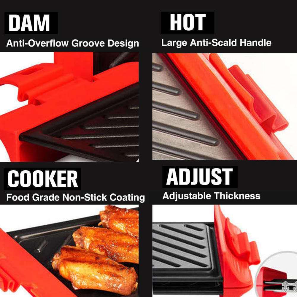 Microwave Non-Stick Long Grill™