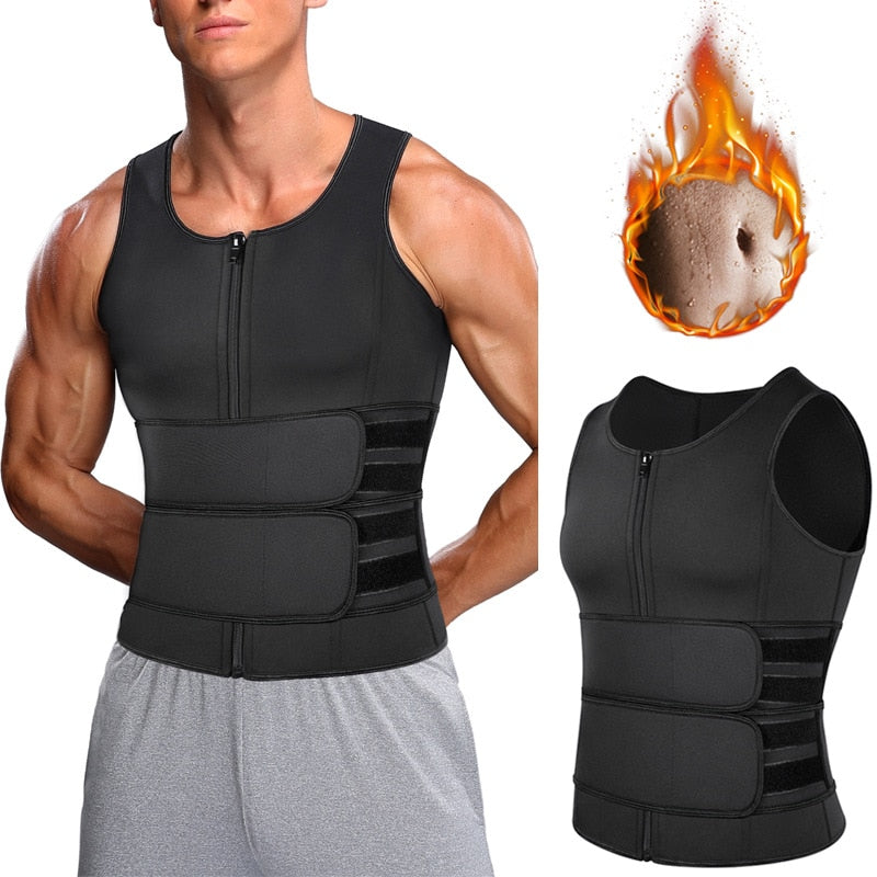 Men Sauna Vest Body Shaper Waist Trainer™