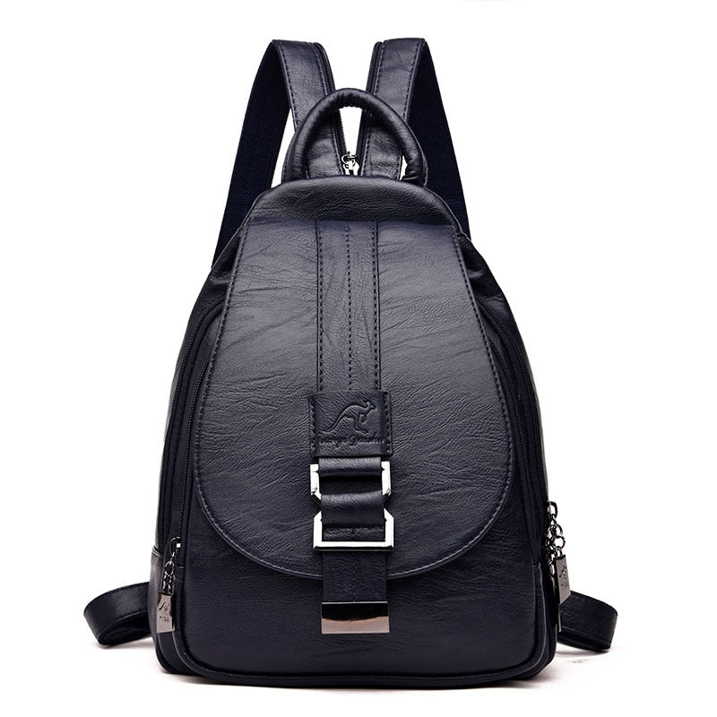 Women Retro Leather Backpack™