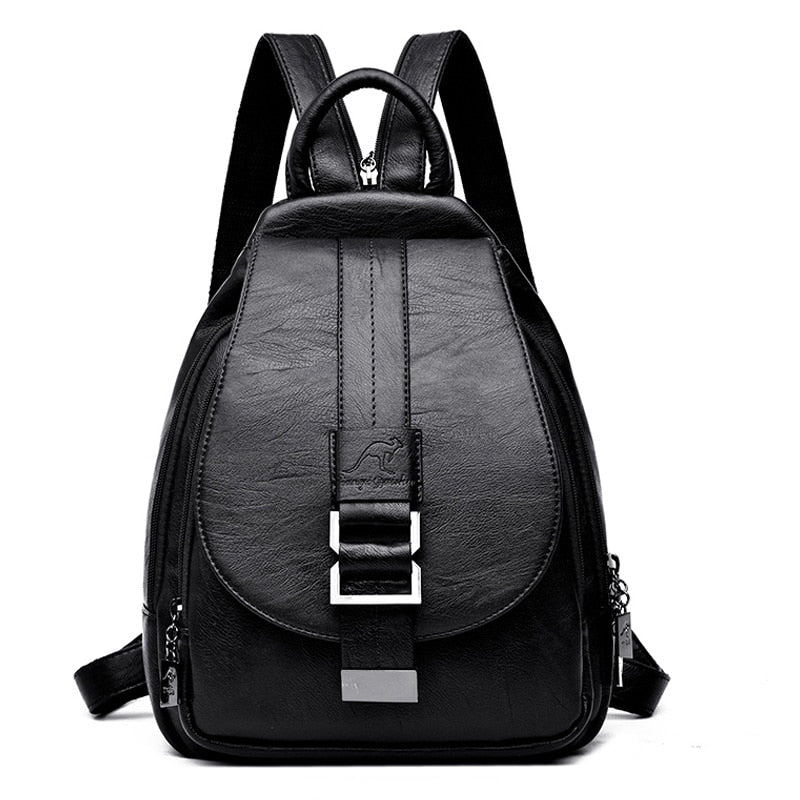 Women Retro Leather Backpack™