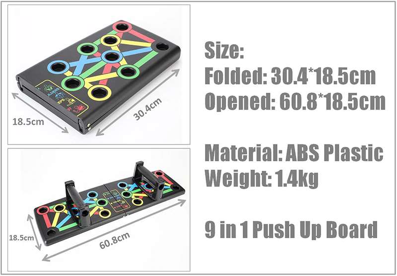 9 in 1 Push Up Board