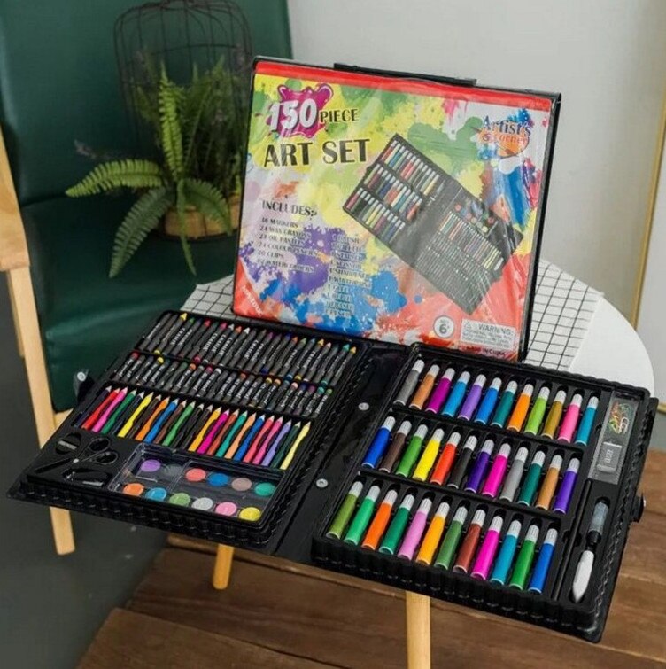 150 Pcs Art & Drawing Kit for Kids™