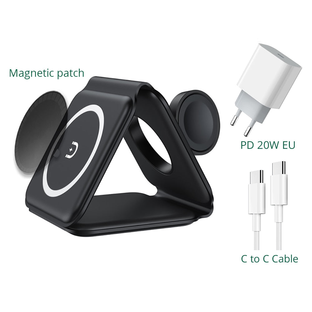 3 In 1 Foldable Magnetic Wireless Charger™