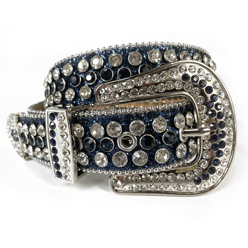 Western Studded Leather Belt™