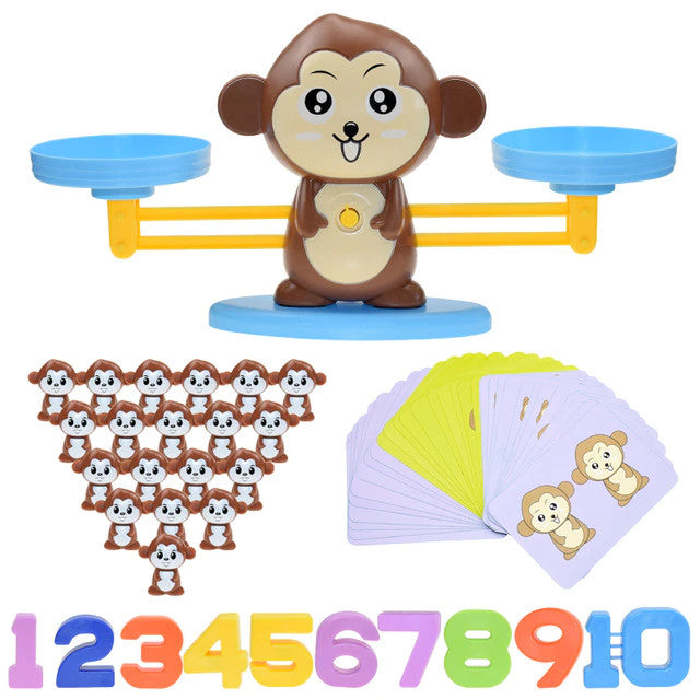 Penguin Balance Scale Math Toy