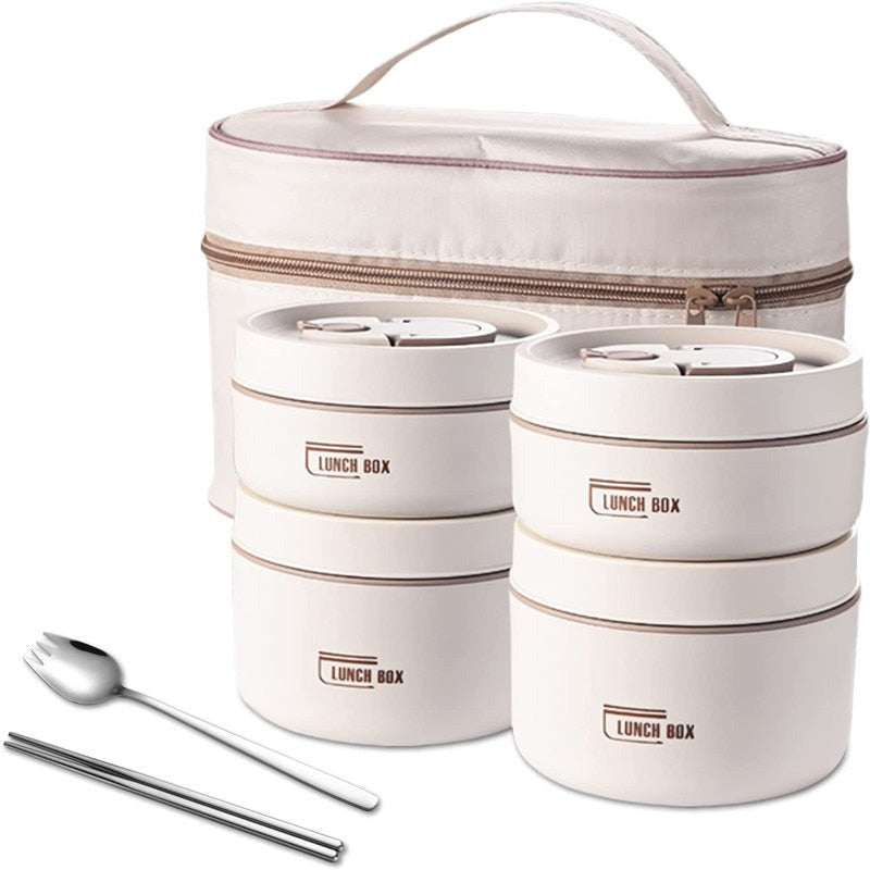 Portable Insulated Lunch Container Set™