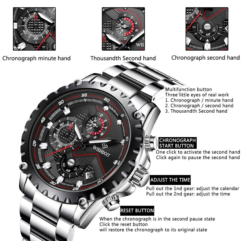 Men Luxury Sport Waterproof Quartz Watch™