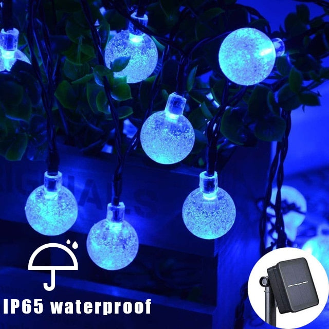 100 Led Solar Crystal Fairy String Lights™