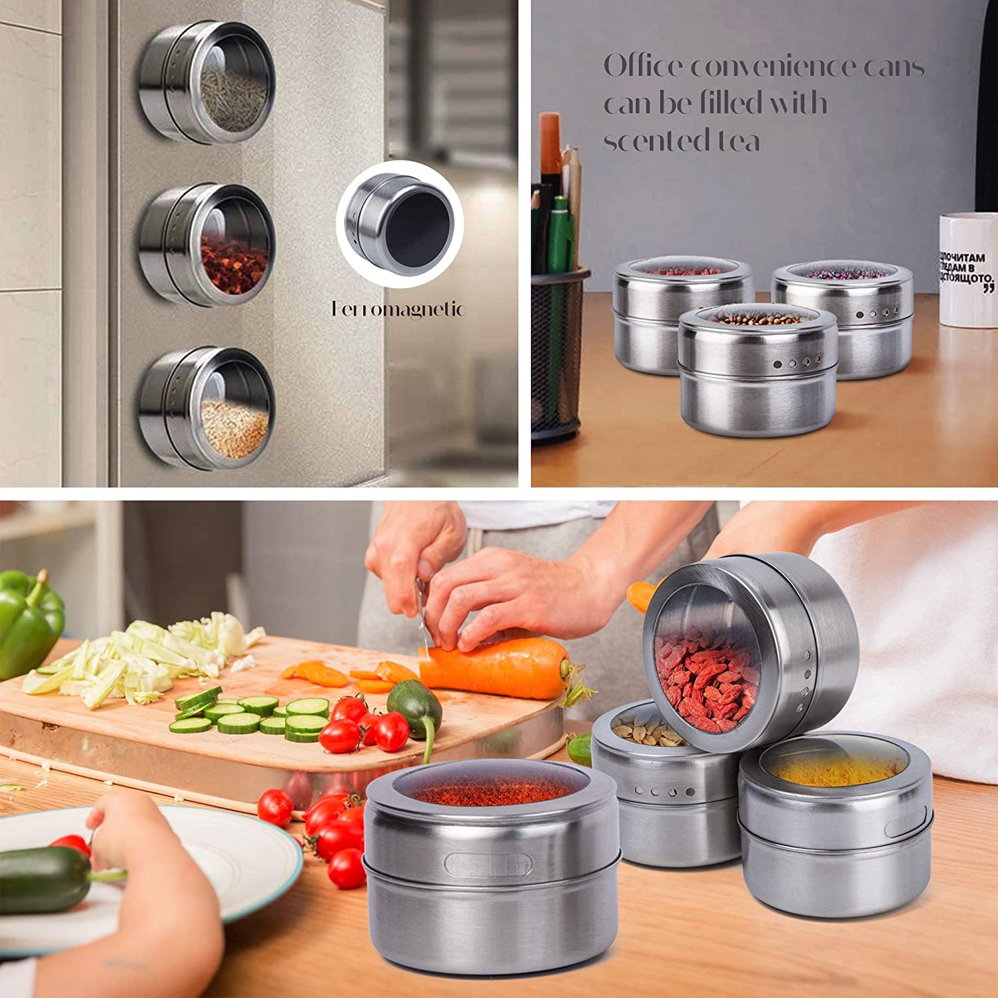 Magnetic Spice Rack Set™