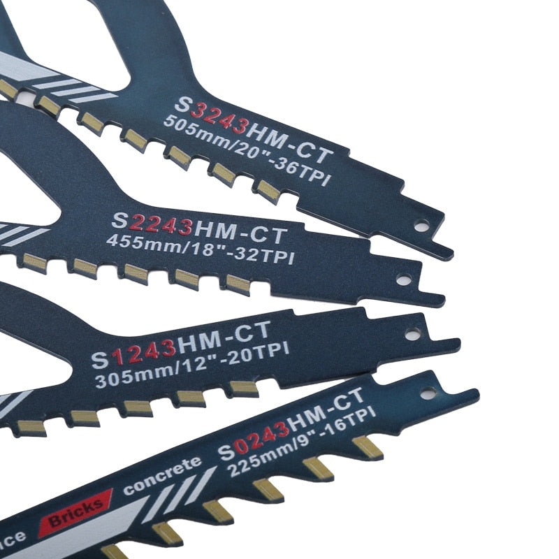 Tungsten Carbide Alloy Reciprocating Saw Blades™