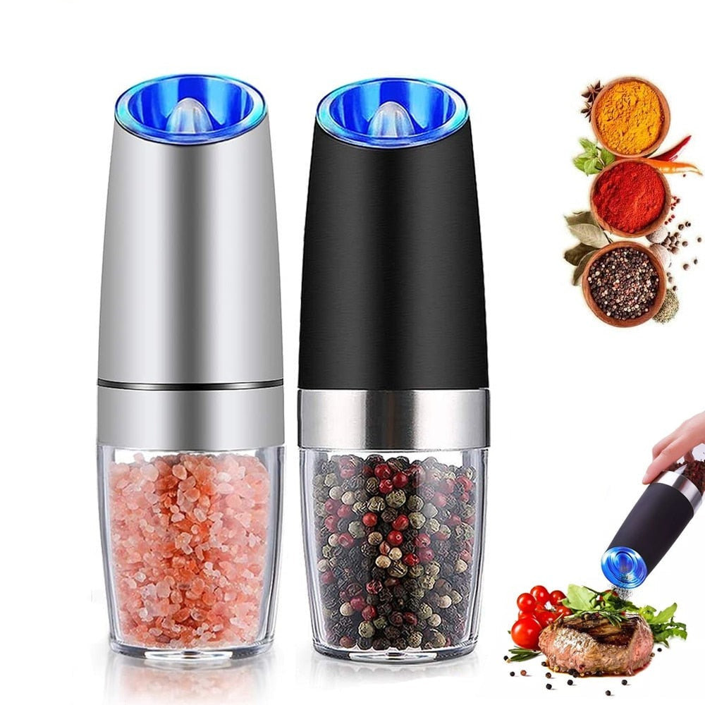 Electric Gravity Induction Salt & Pepper Grinder™