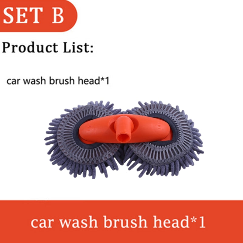 Double Brush Head Rotating Car Wash Mop™