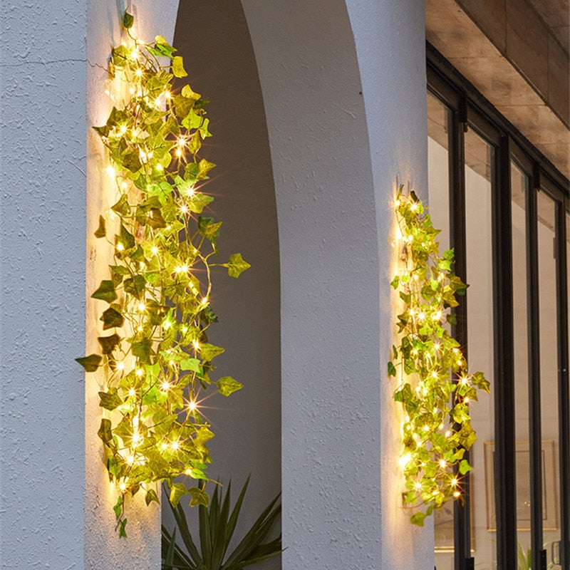 Solar Powered Leaf String Lights™