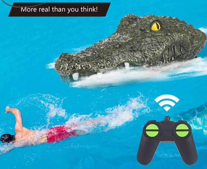 Remote Control Alligator Head Boat™