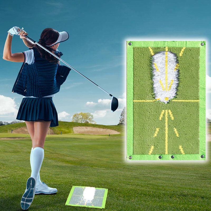 Golf Training Mat for Swing Detection Batting™