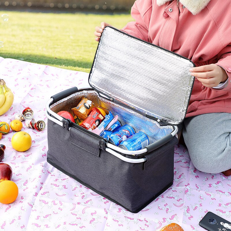 Foldable Insulated Picnic Basket™