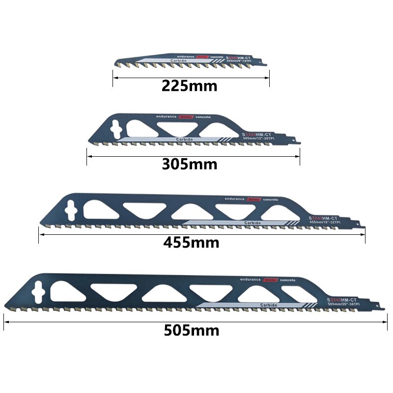 Tungsten Carbide Alloy Reciprocating Saw Blades™