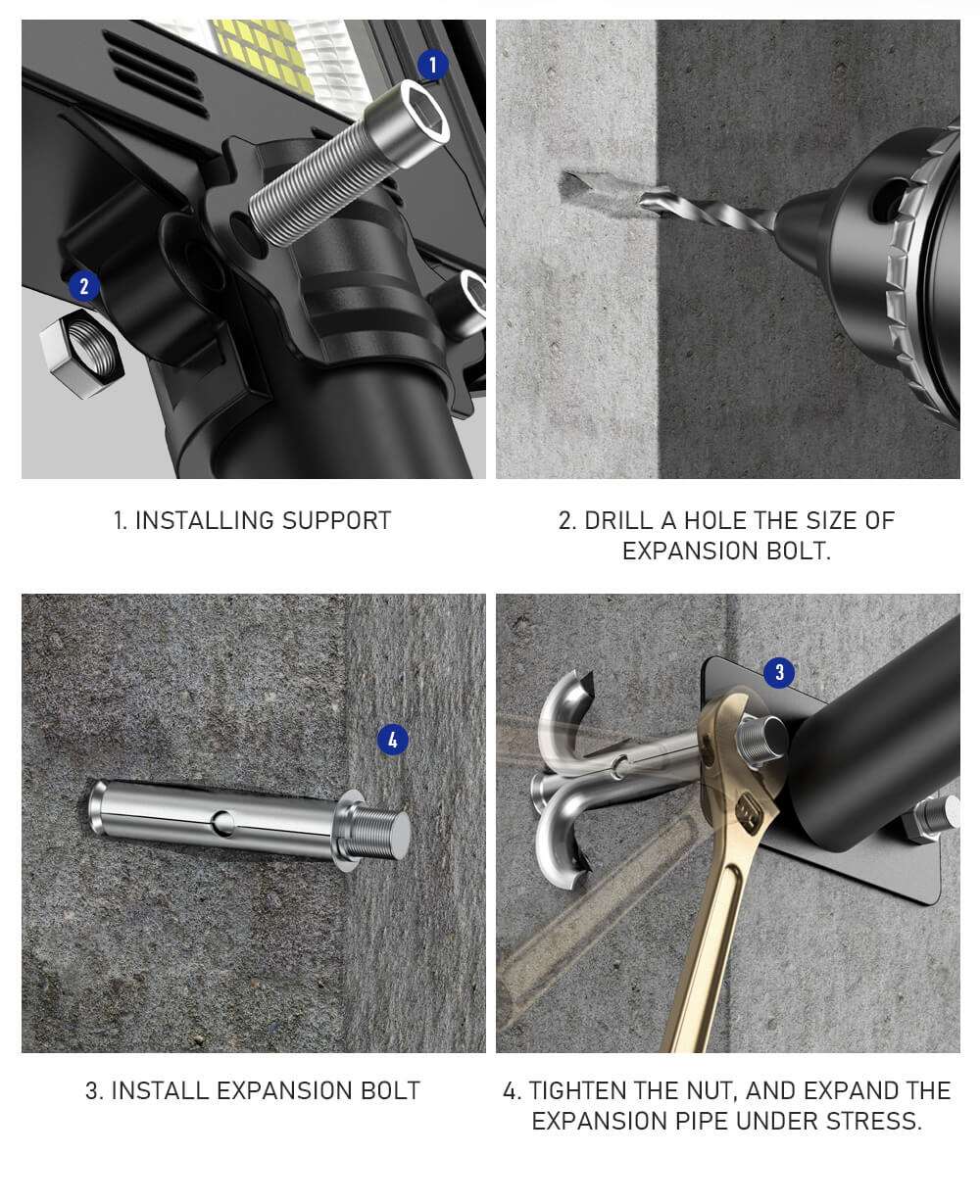 3 Head Motion Sensor Solar Street Lights™