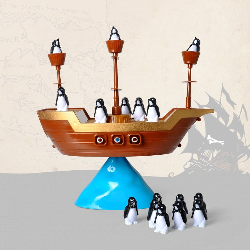 Pirate Boat Penguins Balancing Game™