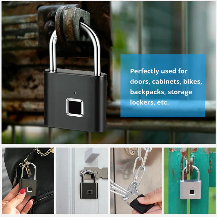 Keyless Smart Fingerprint Padlock™