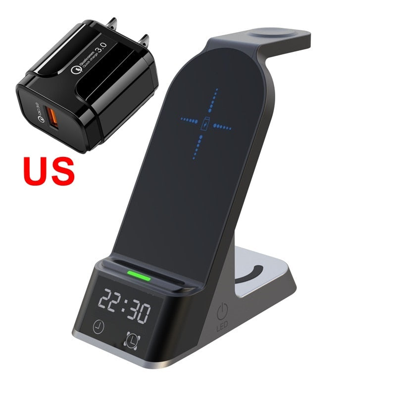 6 in 1 Alarm Clock Wireless Charger™