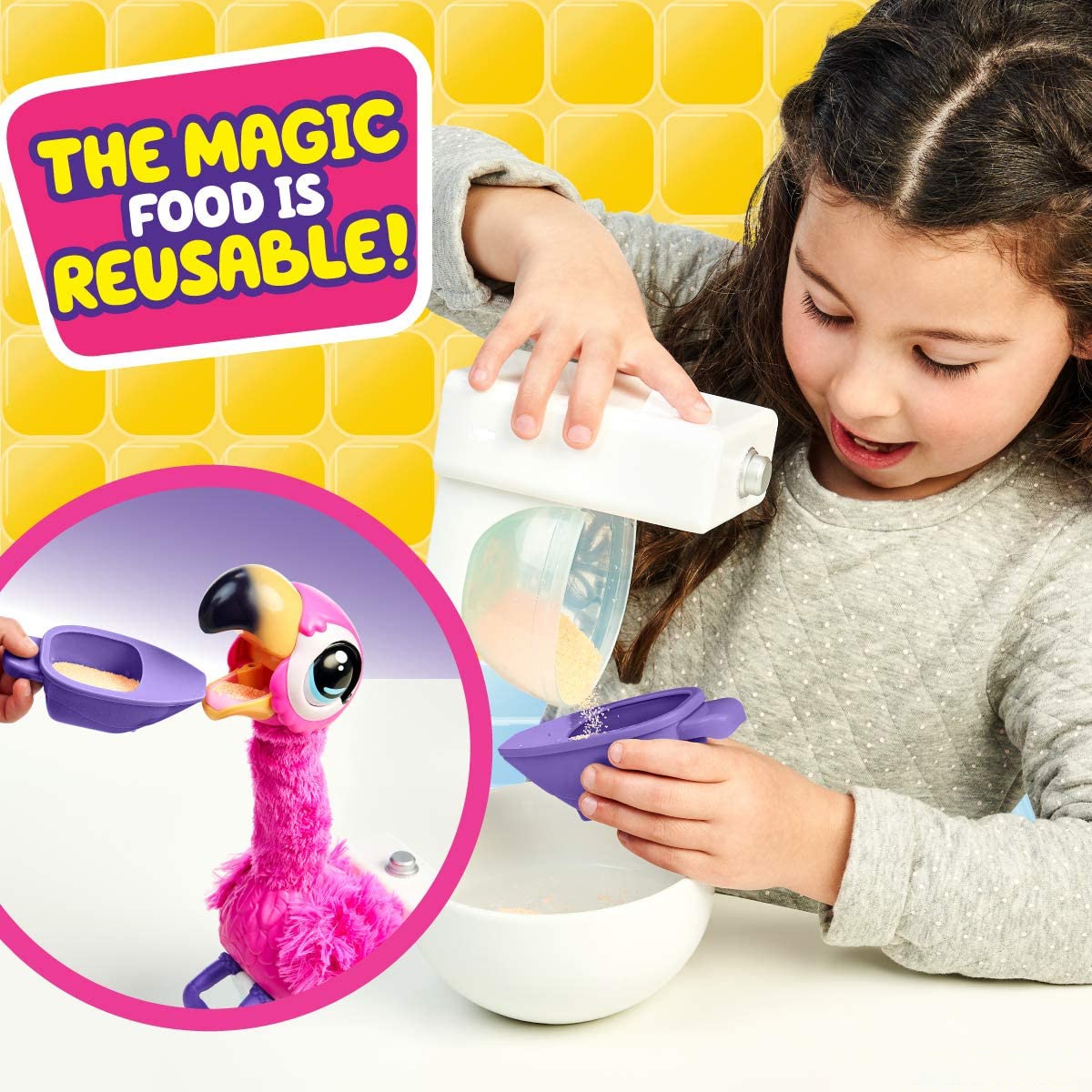 Gotta Go Flamingo Magic Feed Toy™