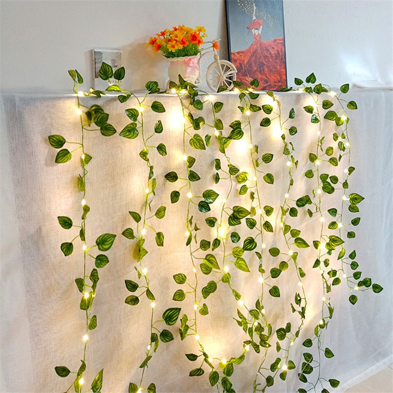 Solar Powered Leaf String Lights™