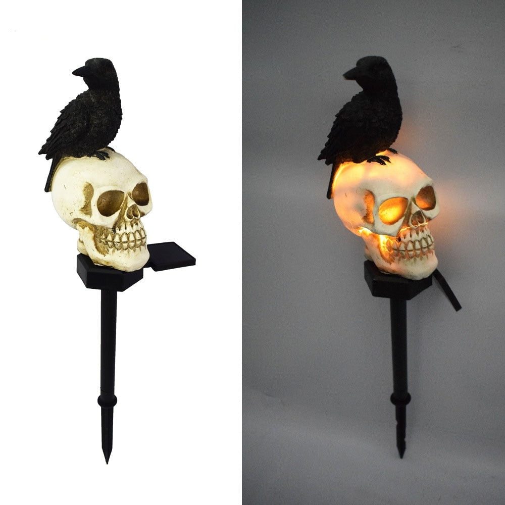 Skull Garden Solar Decorative Lights™