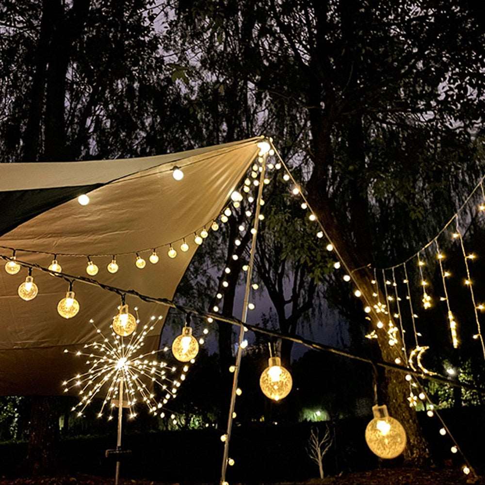 100 Led Solar Crystal Fairy String Lights™