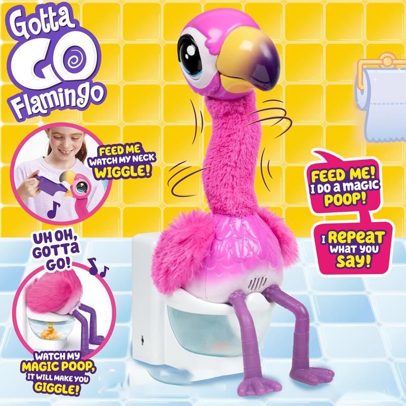 Gotta Go Flamingo Magic Feed Toy™