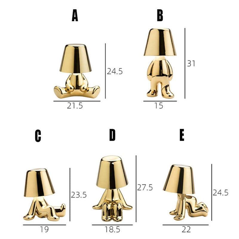 LED Little Golden Man Table Lamp™