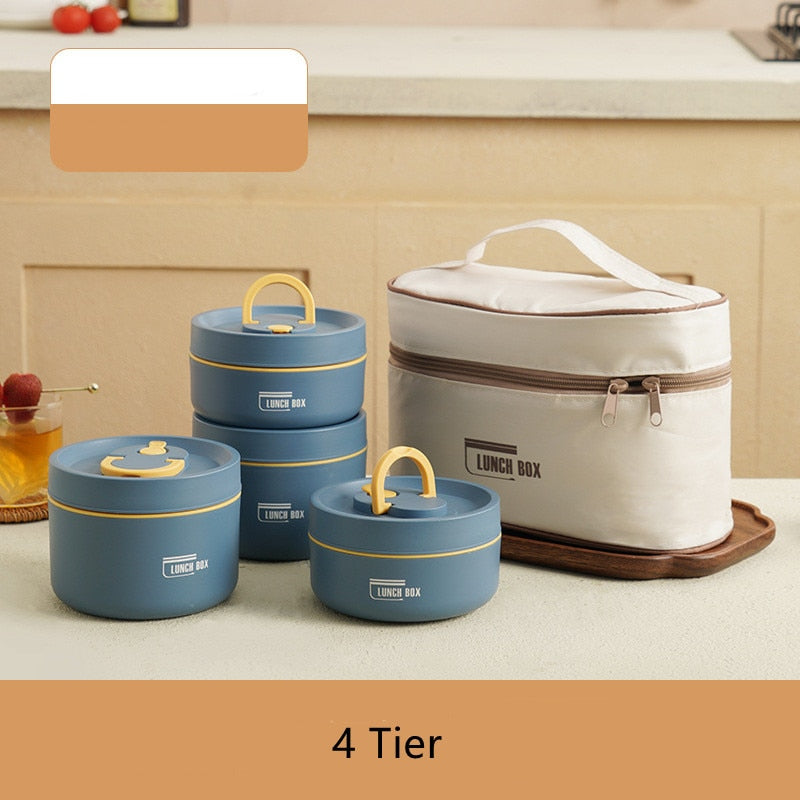 Portable Insulated Lunch Container Set™