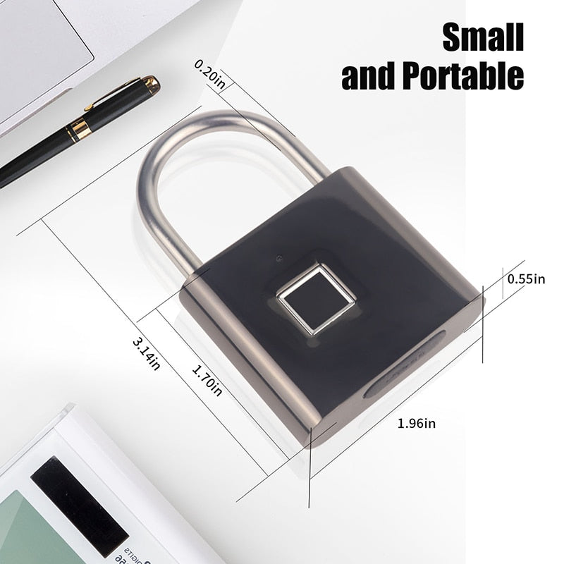 Keyless Smart Fingerprint Padlock™