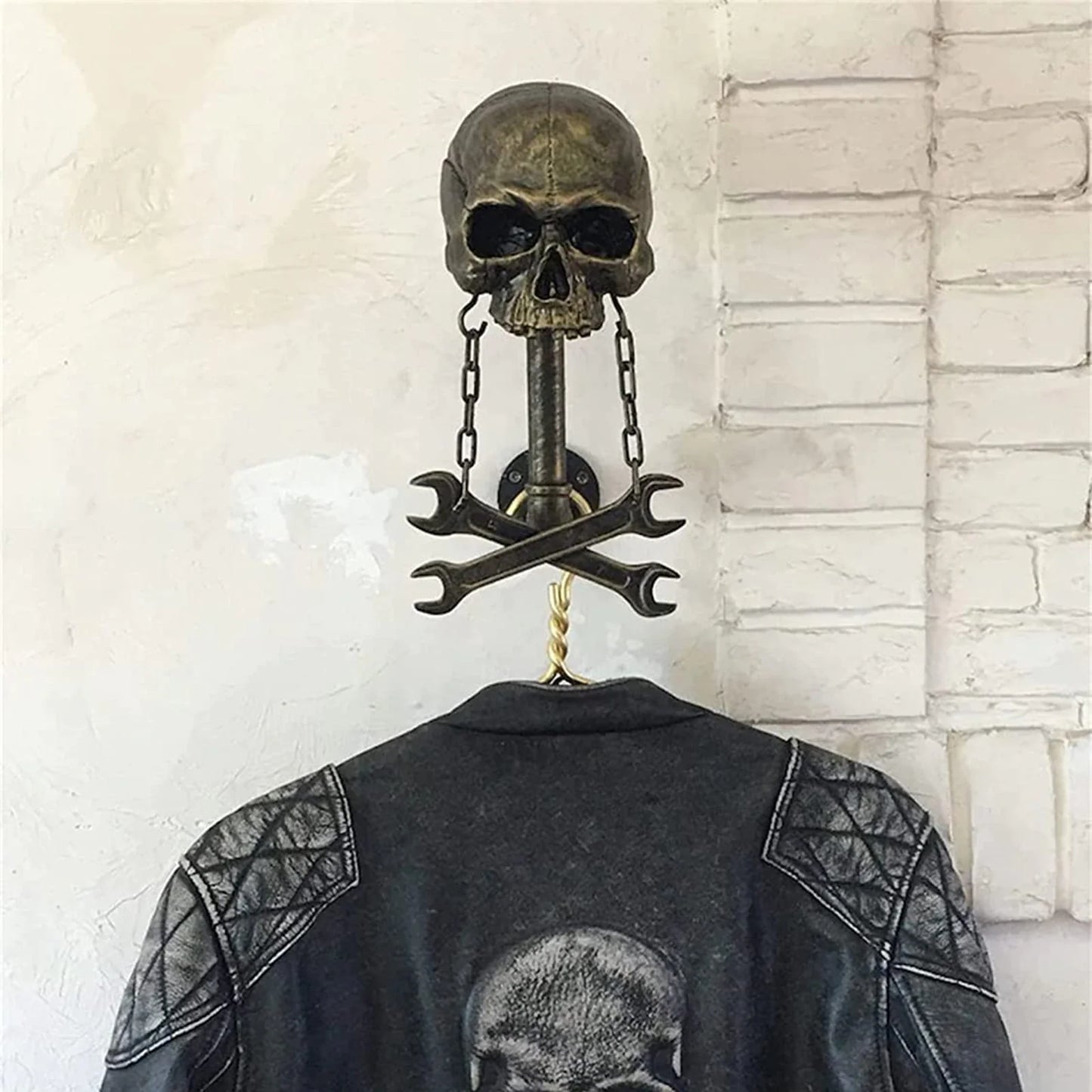 Skull Motorcycle Helmet Holder™