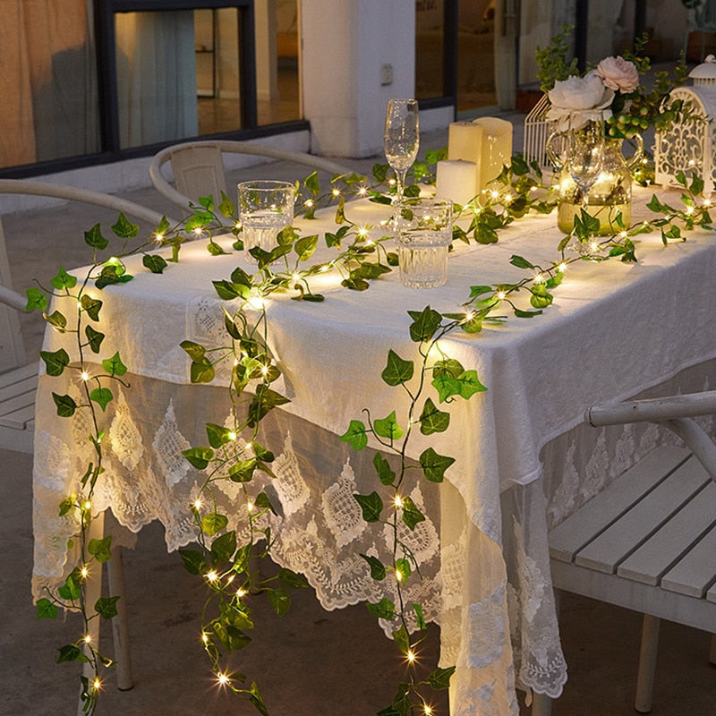 Solar Powered Leaf String Lights™