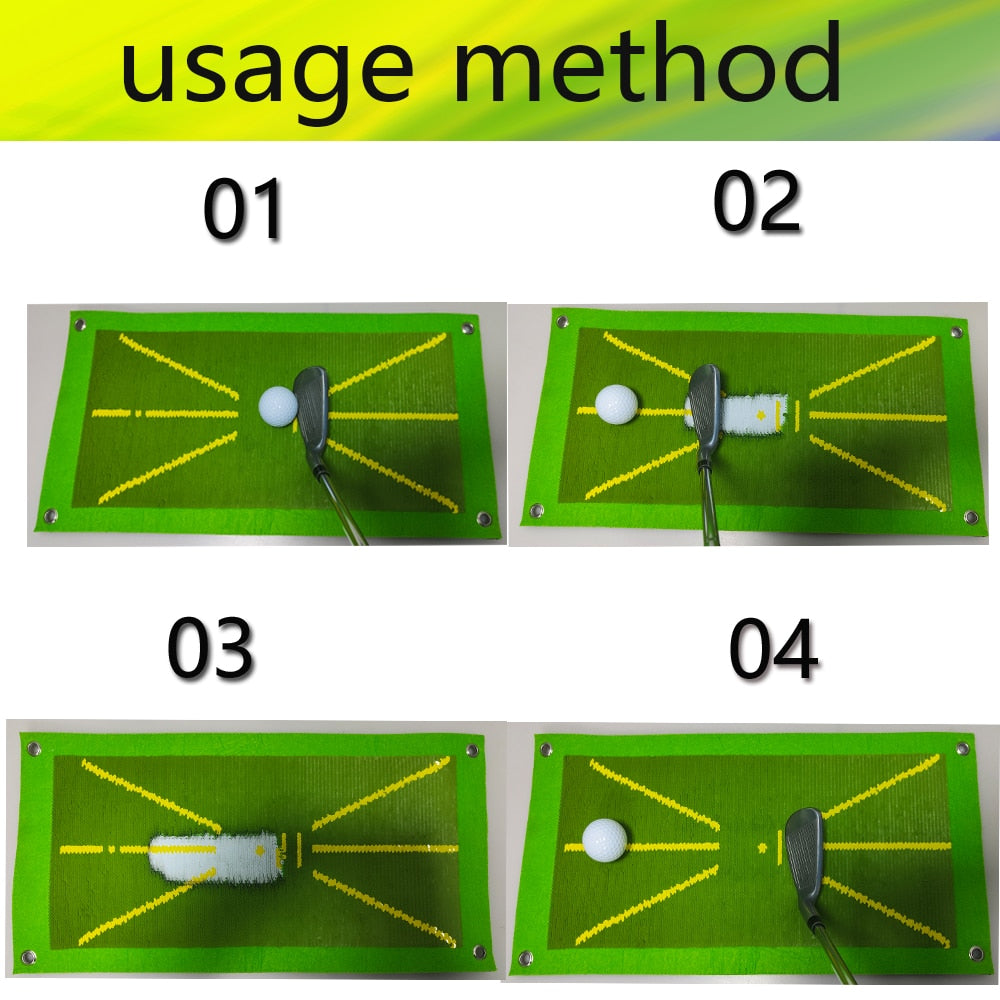 Golf Training Mat for Swing Detection Batting™