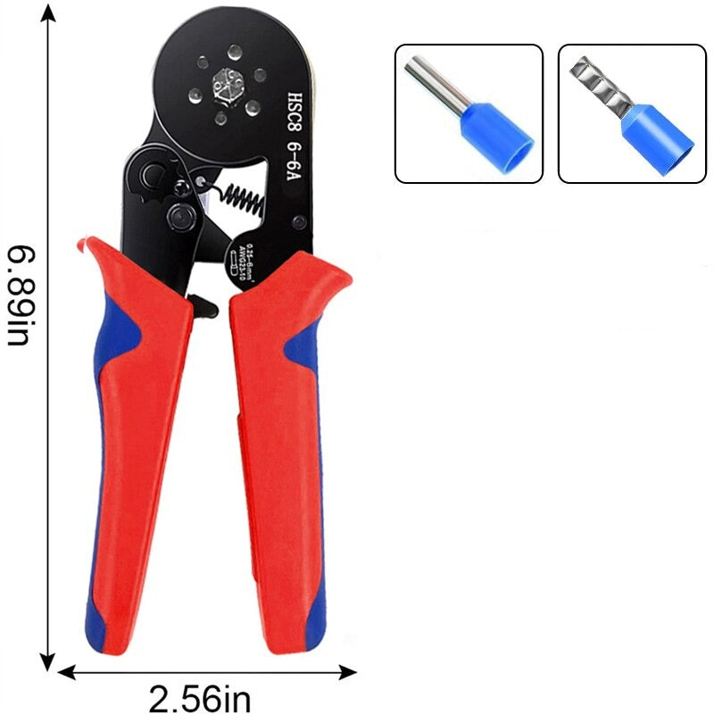 Ratchet Tubular Terminal Wire Crimpers Set™