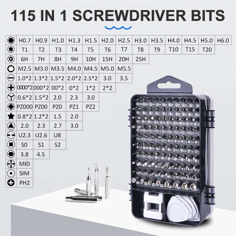 115 in 1 Screwdriver Set™