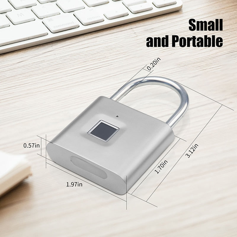 Keyless Smart Fingerprint Padlock™