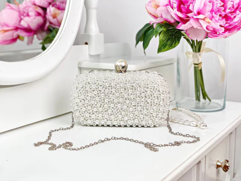 Luxury Crystal Evening Clutch Bag