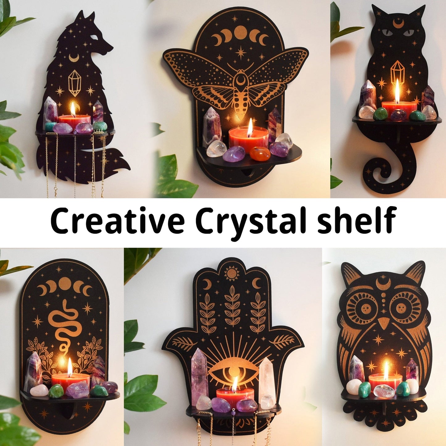 Halloween Crystal Shelf Display™