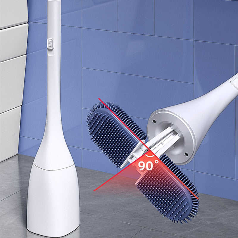 Flat Angle Toilet Brush™