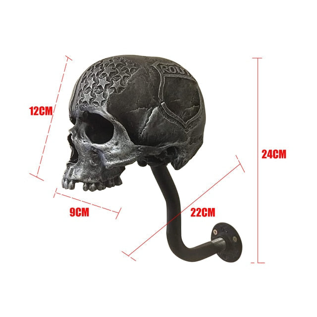 Skull Motorcycle Helmet Holder™