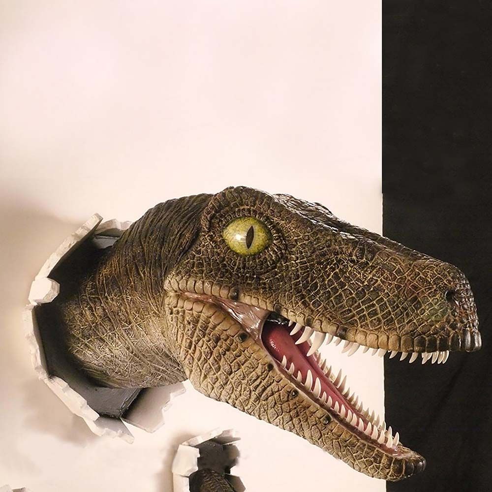 3D Wall Mount Dinosaur Bust Sculpture™