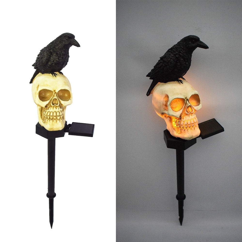 Skull Garden Solar Decorative Lights™